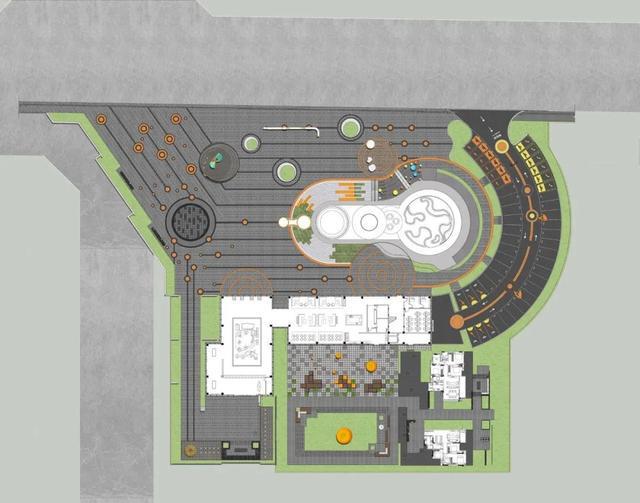 威客电竞摩登未来的全龄互动社区 绵阳领地城园林景观工程(图1)