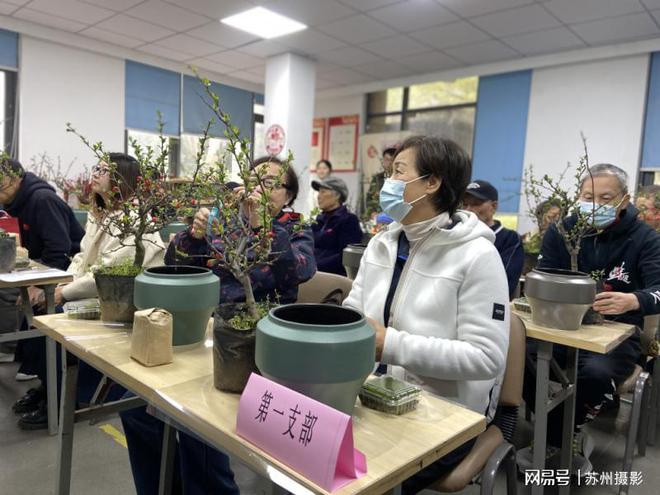 威客电竞苏州朗科社区开展手植海棠花盆景活动(图2)